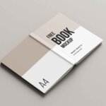 Hardcover Book Mockup Free Download PSD File