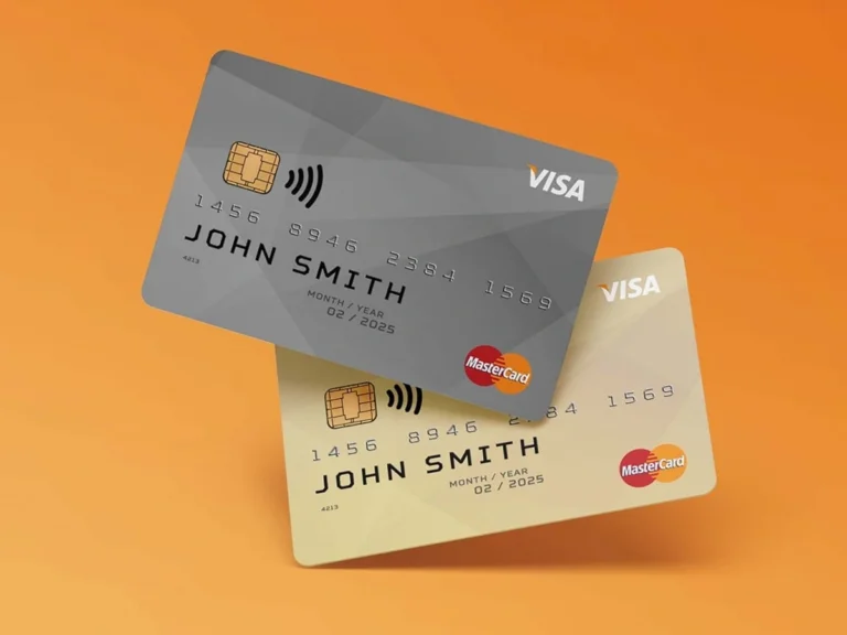 Credit Cards Mockup Free Download PSD File