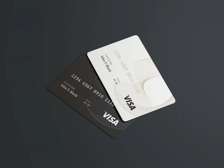 Free Credit Card Mockup Free Download PSD File