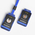 Corporate ID Card Holder Mockup Free Download PSD File