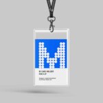 ID Card Holder Mockup Free Download PSD File