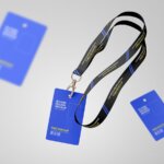 Free Employee ID Card Holder Mockup Free Download PSD File